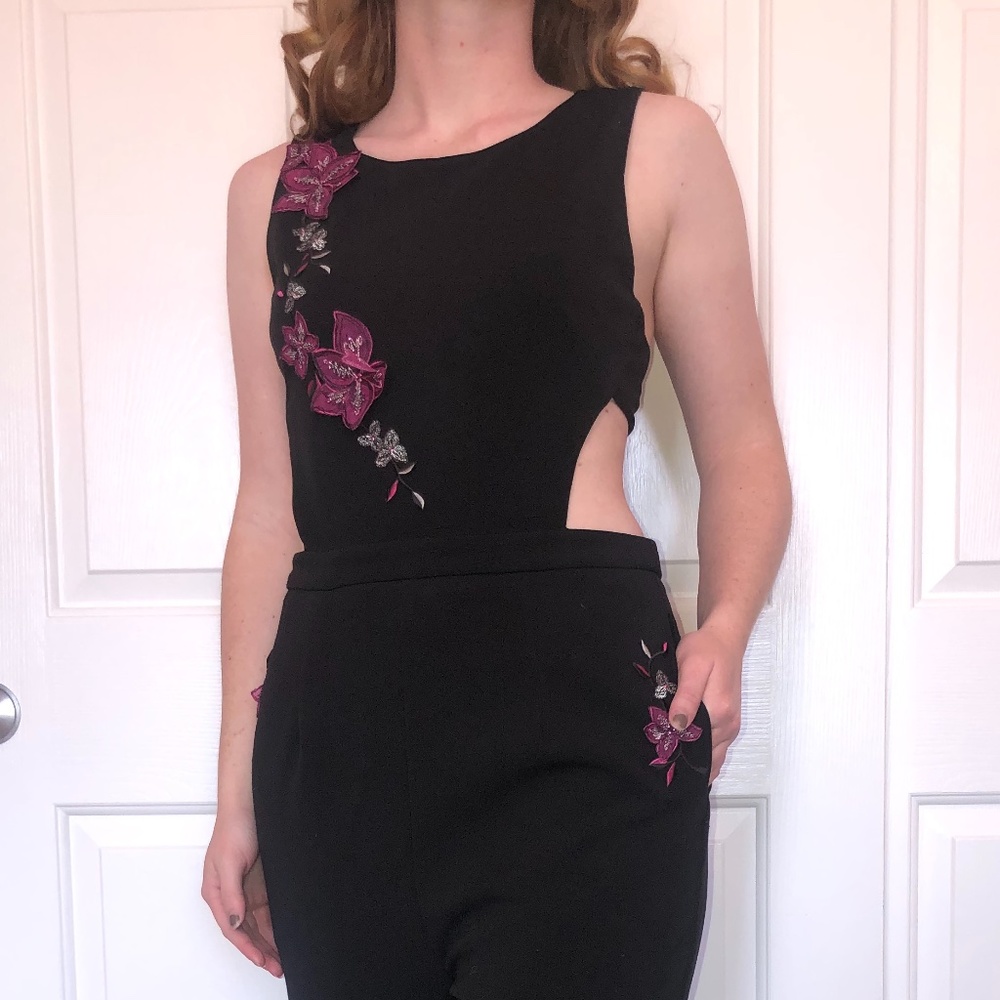 Custom-made Jumpsuit with Open Back